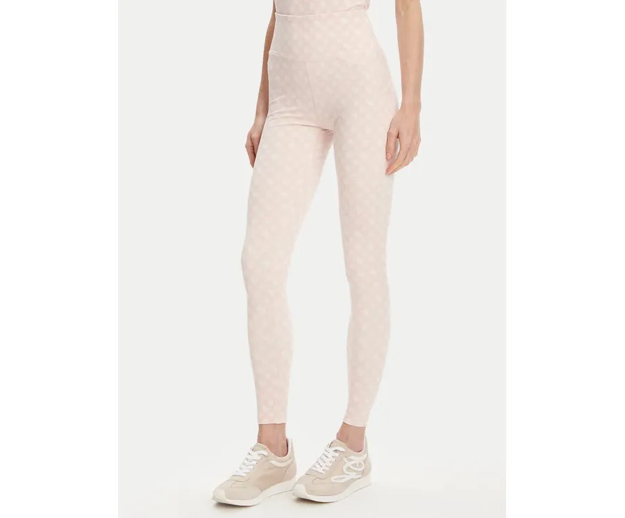 obrazek 1 Guess Legginsy V5YB18 MC03W Różowy Slim Fit