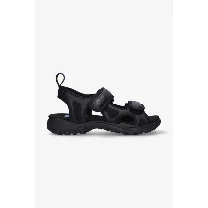 Zdjęcie MCQ sandały Striae kolor czarny 682031R28051000-BLACK