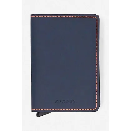 Zdjęcie Secrid portfel kolor granatowy Portfel Secrid Slimwallet Matte SM-Nightblue & Orange