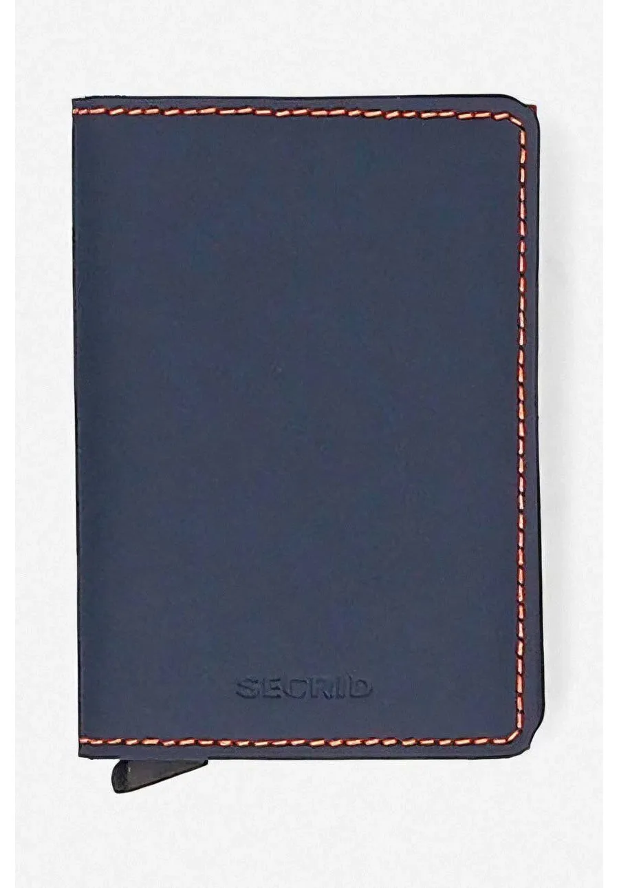 obrazek 1 Secrid portfel kolor granatowy Portfel Secrid Slimwallet Matte SM-Nightblue & Orange