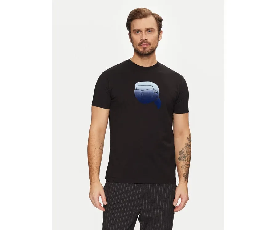 obrazek 1 KARL LAGERFELD T-Shirt 755426 551242 Czarny Regular Fit