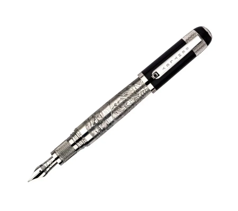 picture 2 Silver Fountain Pen Tibaldi for Bentley at Brooklands Limited Edition