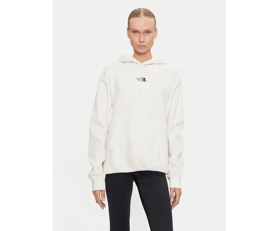 obrazek 1 The North Face Bluza Essential NF0A89EN Écru Oversize