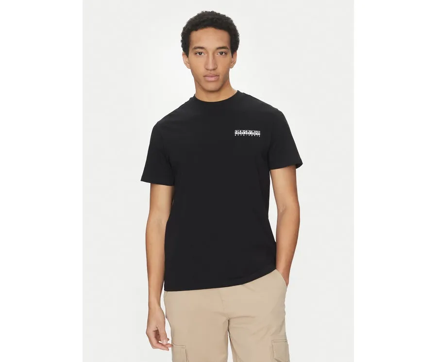 obrazek 1 Napapijri T-Shirt S-Dati NP0A4IE2 Czarny Regular Fit