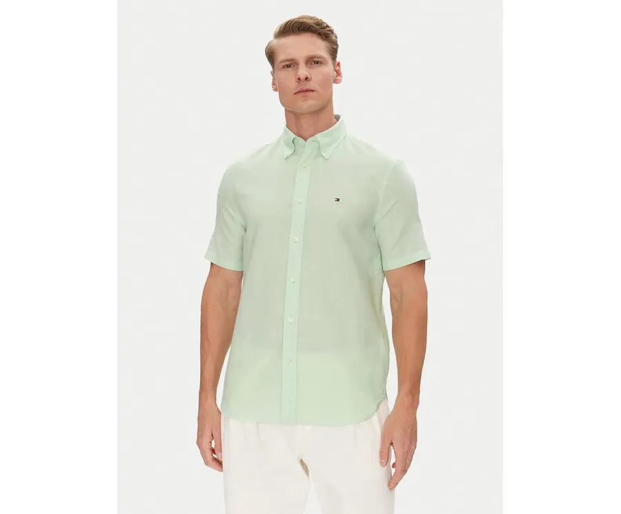 obrazek 1 Tommy Hilfiger Koszula MW0MW40703 Zielony Regular Fit