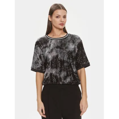 Zdjęcie Liu Jo Bluzka TA4060 J4623 Czarny Regular Fit