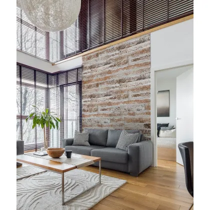 Zdjęcie 100x10 cm DS Deska betonowa - (biały corten) - beton architektoniczny