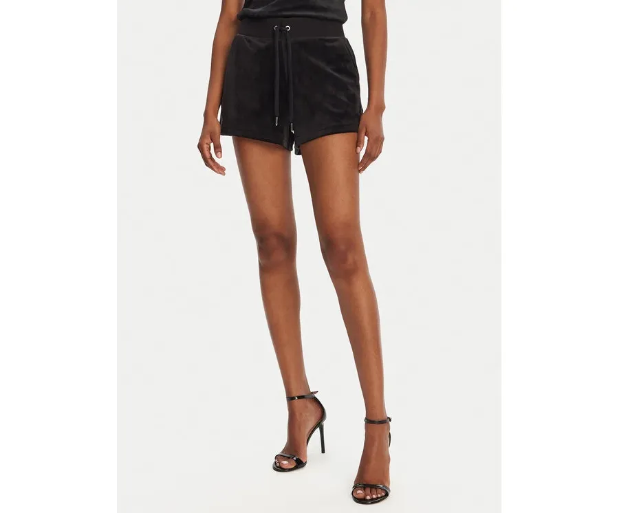 obrazek 1 Juicy Couture Szorty sportowe Eve JCBHS224801 Czarny Regular Fit