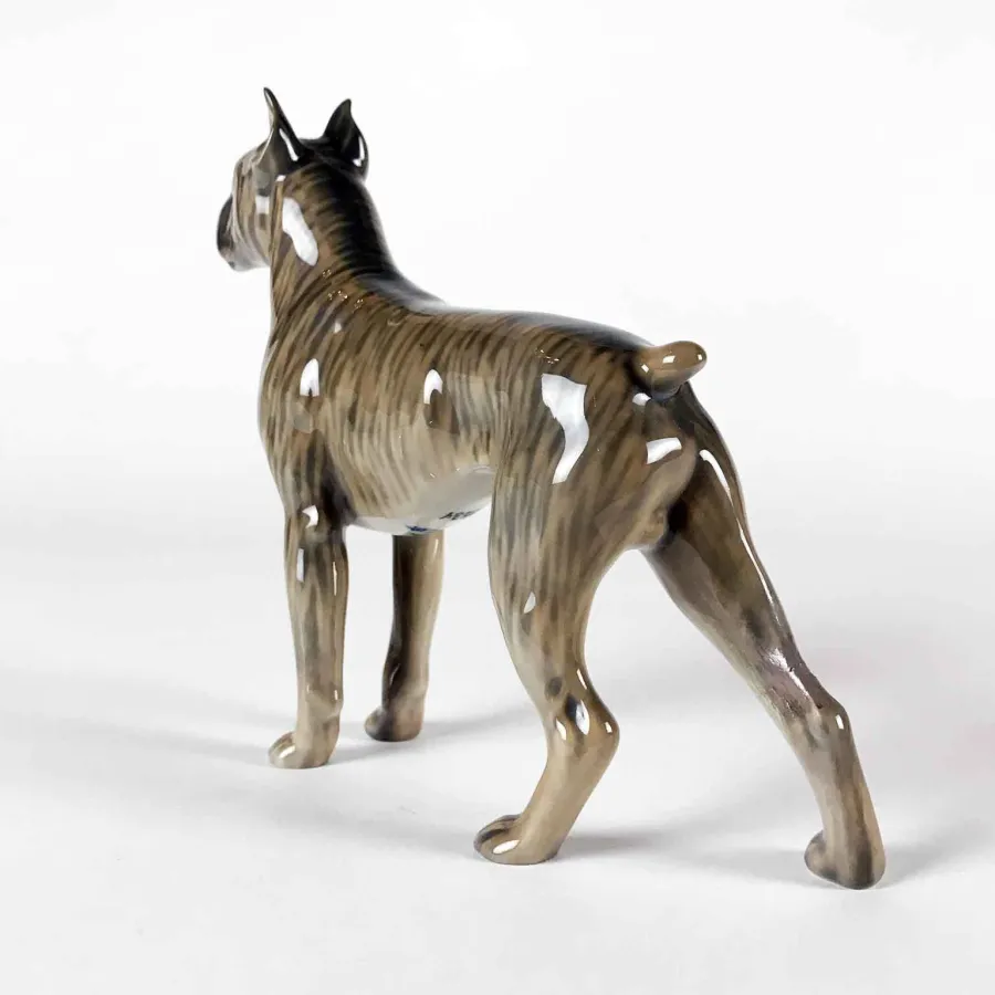 obrazek 3 Figura boksera, model duńskiej manufaktury Royal Copenhagen