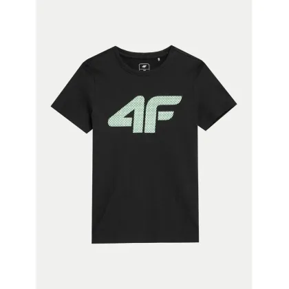Zdjęcie 4F T-Shirt 4FJWSS24TTSHM1115 Czarny Regular Fit