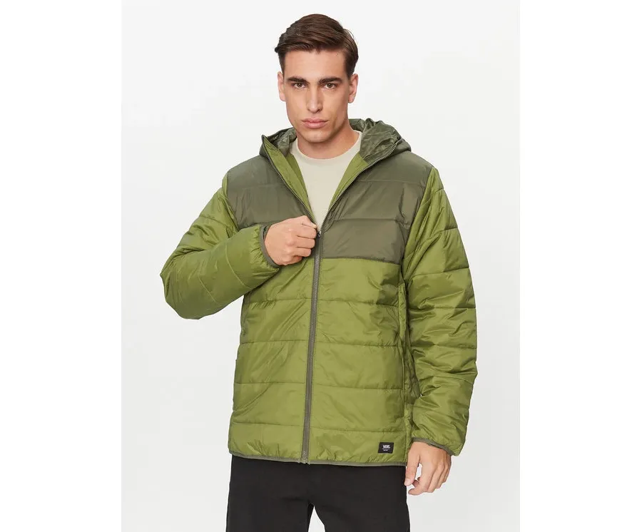 obrazek 1 Vans Kurtka puchowa Prospect Mte-1 Puffer Jacket VN0A7S8H Khaki Regular Fit