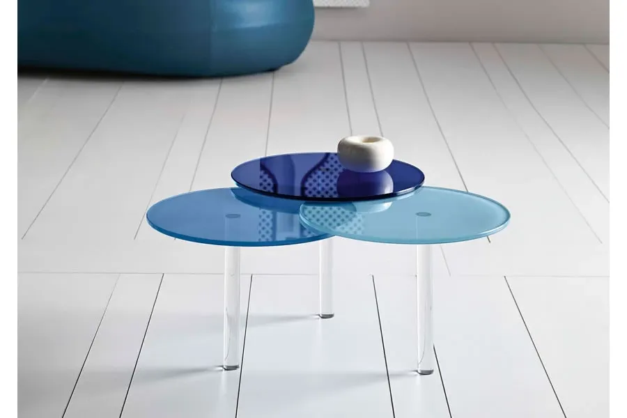obrazek 2 Stylowe szklane stoliki kawowe do salonu - Tonelli Design
