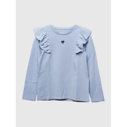 Zdjęcie Bluzka z długim rękawem i detalem z logo