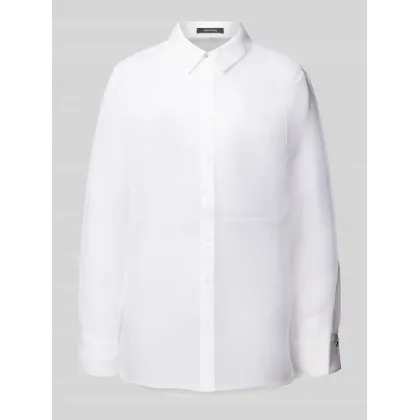 Zdjęcie Bluzka o kroju regular fit z półprzezroczystego materiału