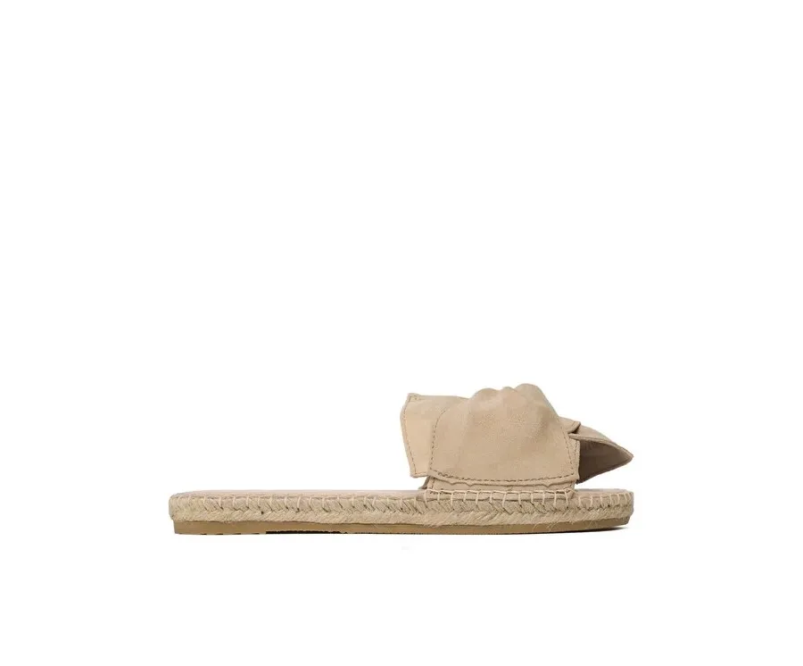 obrazek 1 Manebi Espadryle Sandals With Knot M 1.1 JK Beżowy