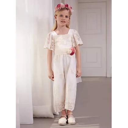 Zdjęcie Abel & Lula Kombinezon 5262 Écru Regular Fit