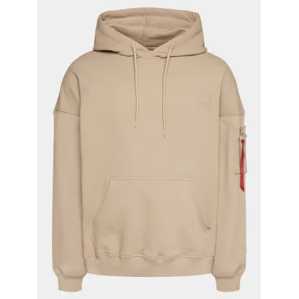 Zdjęcie Alpha Industries Bluza Essentials 146335 Beżowy Relaxed Fit
