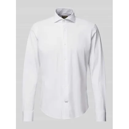 Zdjęcie Koszula biznesowa o kroju slim fit z listwą guzikową model ‘Pai’
