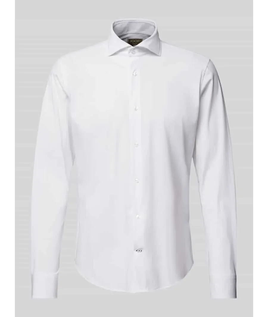 obrazek 1 Koszula biznesowa o kroju slim fit z listwą guzikową model ‘Pai’