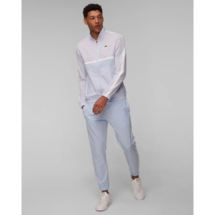 obrazek 1 Jasnoniebieski Komplet Dresowy Męski Lacoste Wh7578 Novak Djokovic