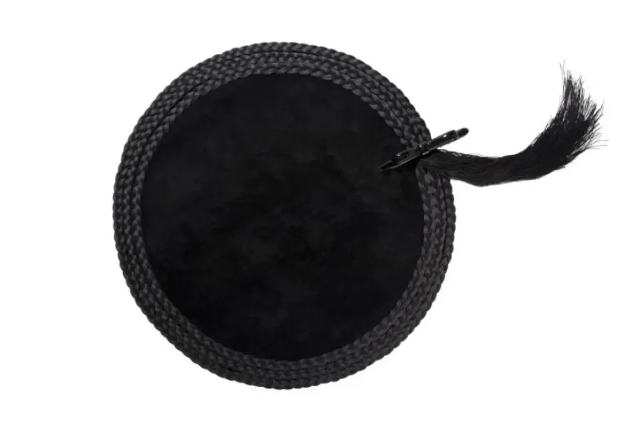 obrazek 1 Okrągły dywan z ogonem - BLACK TIE CARPET