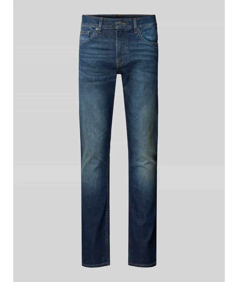 obrazek 1 Jeansy o kroju slim fit z 5 kieszeniami model ‘Delaware’