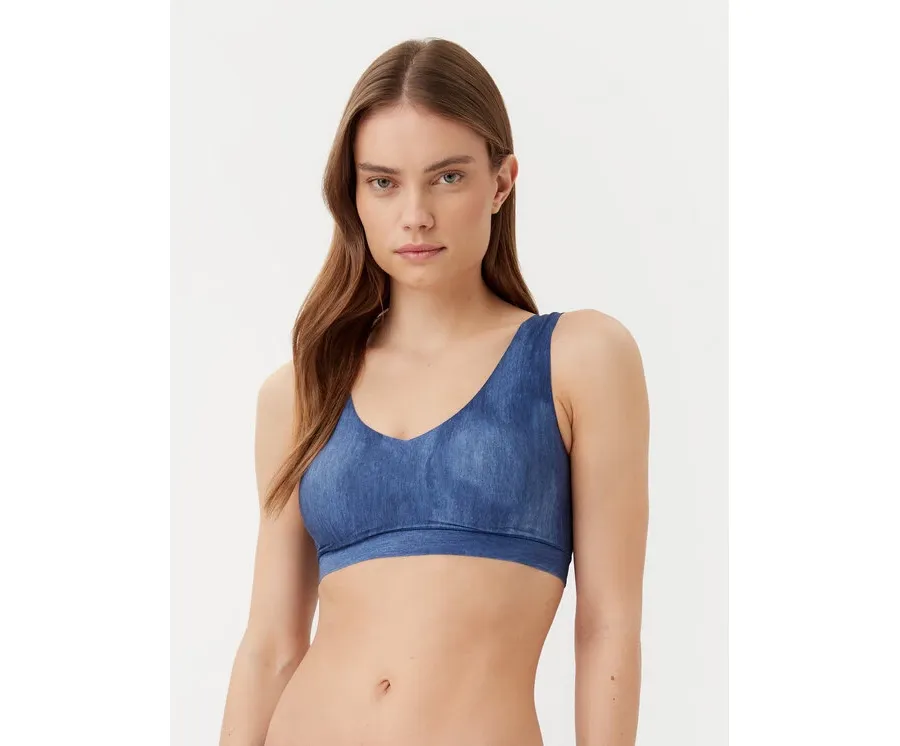 obrazek 1 Chantelle Biustonosz top Soft Stretch C11D10 Niebieski