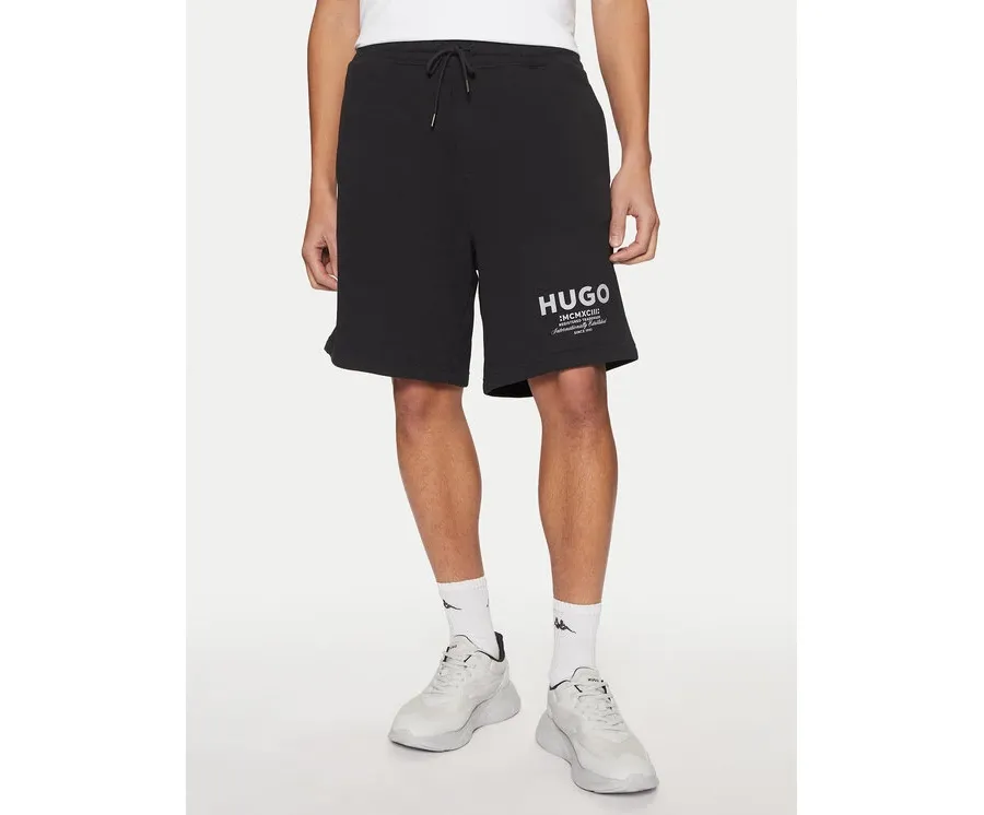 obrazek 1 HUGO Szorty sportowe Nomario 50510728 Czarny Regular Fit