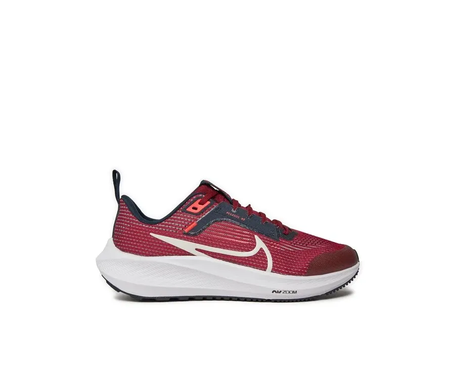 obrazek 1 Nike Buty do biegania Air Zoom Pegasus 40 (GS) DX2498 009 Bordowy
