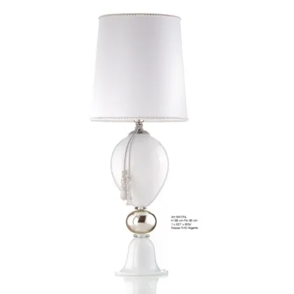 Picture Beautiful, stylish Murano glass table lamp – Il Paralume Marina