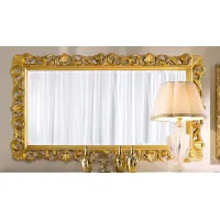 Picture A beautiful mirror with a wooden frame from an Italian brand