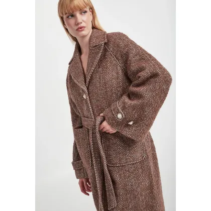 Zdjęcie Płaszcz damski wełniany CUSTOMMADE Custommade