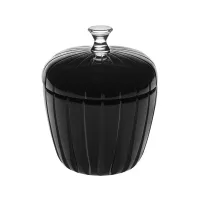 Picture A small black Big Apple container made of apple-shaped glass - Vista Alegre