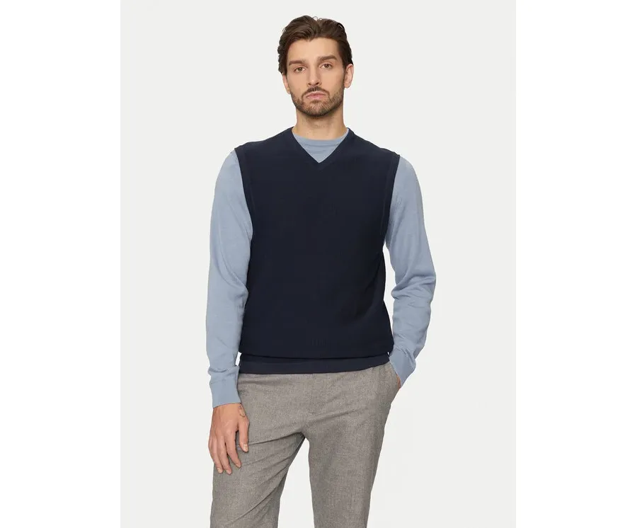 obrazek 1 s.Oliver Sweter 2152687 Granatowy Regular Fit