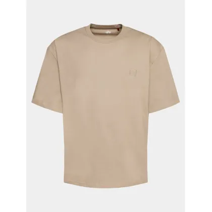 Zdjęcie Alpha Industries T-Shirt Essentials 146504 Beżowy Relaxed Fit