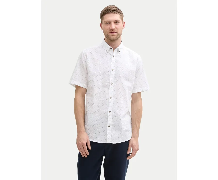 obrazek 1 Tom Tailor Koszula 1045099 Biały Regular Fit