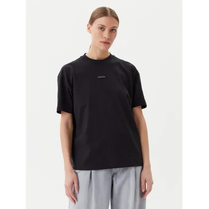 Zdjęcie Calvin Klein Jeans T-Shirt Placed Institutional J20J225539 Czarny Relaxed Fit