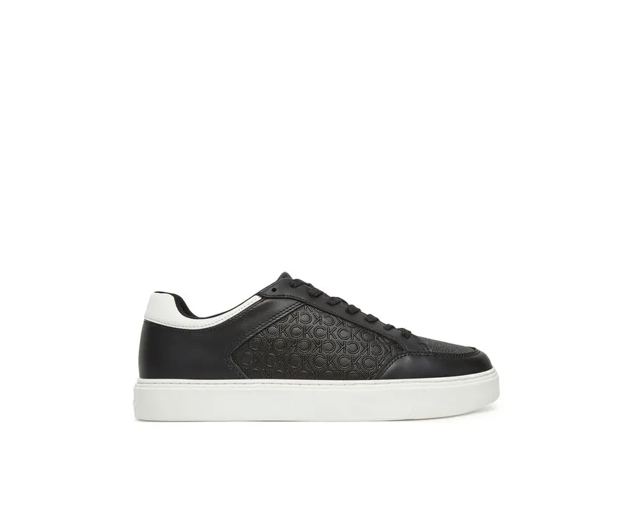 obrazek 1 Calvin Klein Sneakersy Clean Cup Low Laceup Mono HM0HM01899 Czarny