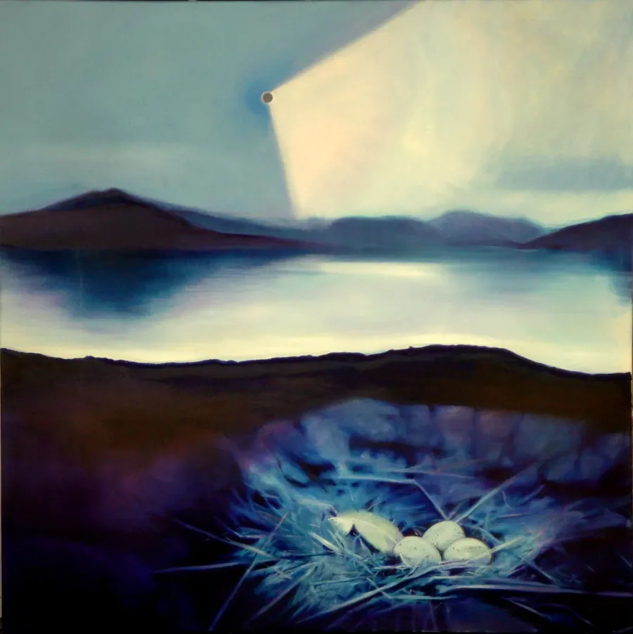 picture 1 Painting The lunar eclipse - Sylwia Gorak