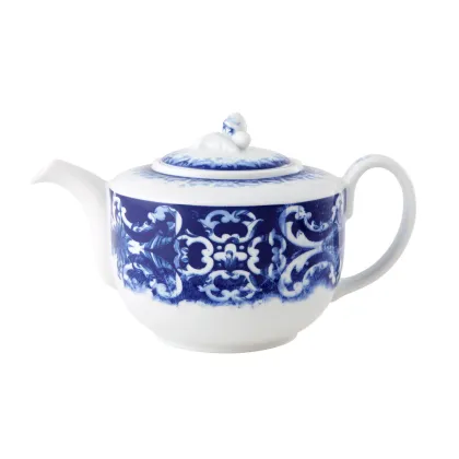 Zdjęcie Porcelanowy dzbanek do herbaty Timeless z wyjątkowym granatowym wzorem - Vista Alegre