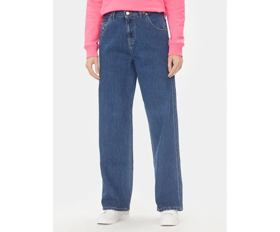 obrazek 1 Tommy Jeans Jeansy Daisy DW0DW17185 Niebieski Baggy Fit