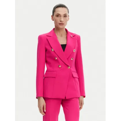 Zdjęcie Maryley Marynarka 25EB139/43AL Różowy Regular Fit