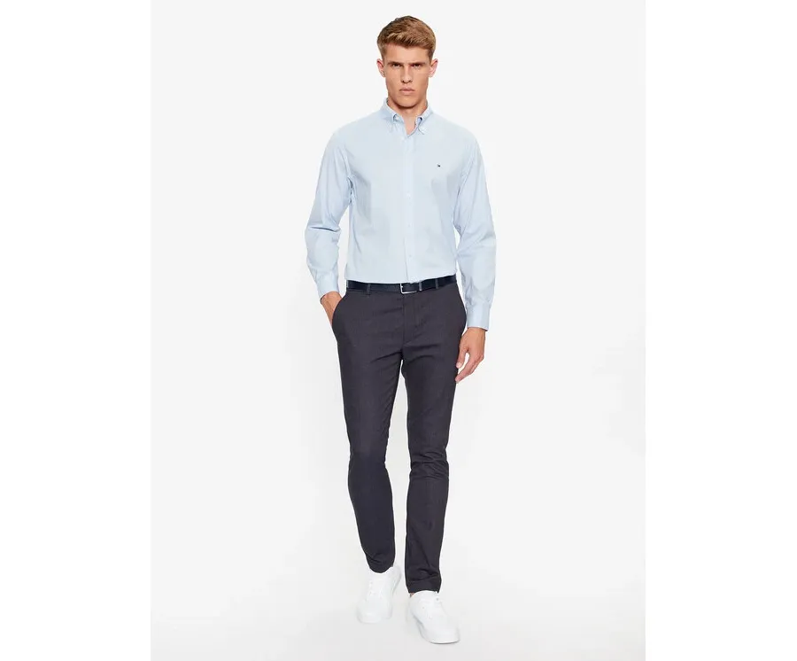 obrazek 1 Tommy Hilfiger Koszula Core Flex MW0MW25035 Błękitny Regular Fit