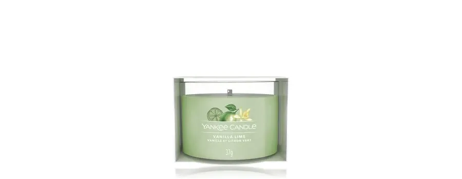 obrazek 1 Yankee Candle Vanilla Lime Signature Single Filled Votive Świeca zapachowa 37 g