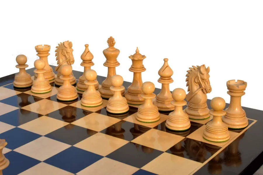 obrazek 6 Ekskluzywny komplet figur drewnianych do gry w szachy - The Chess Empire