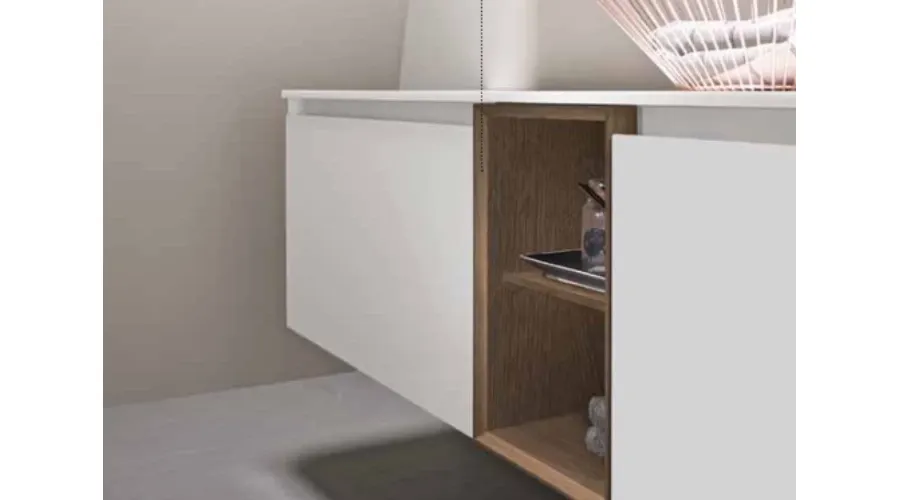 obrazek 4 Minimalistyczny komplet mebli do łazienki - Birex