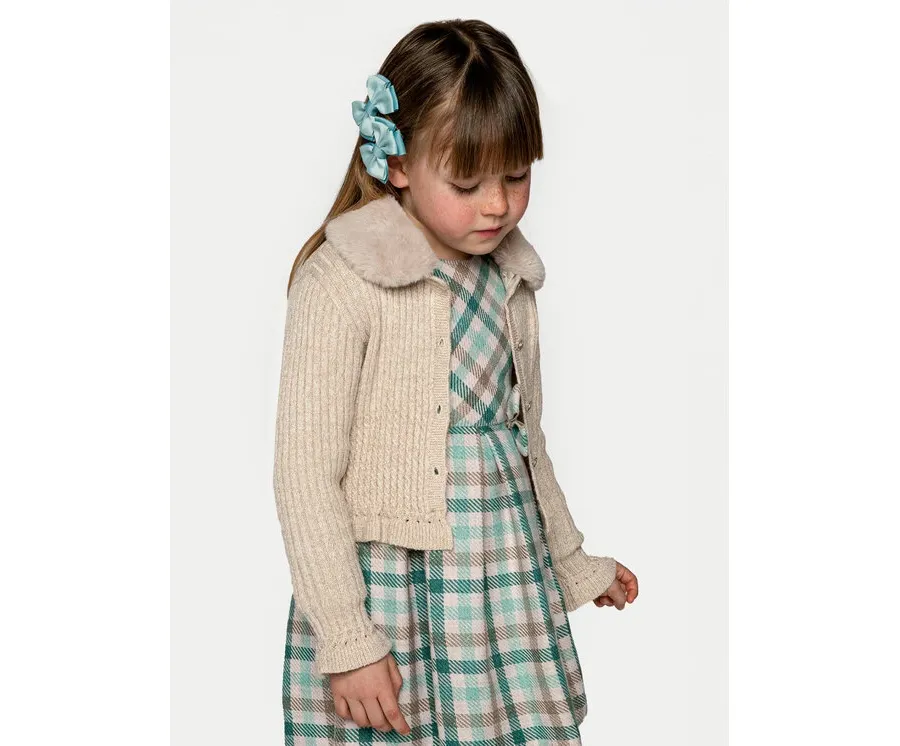 obrazek 1 Mayoral Kardigan 4362 Beżowy Regular Fit