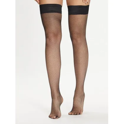 Zdjęcie Bluebella Pończochy Fishnet 41454-BK Czarny