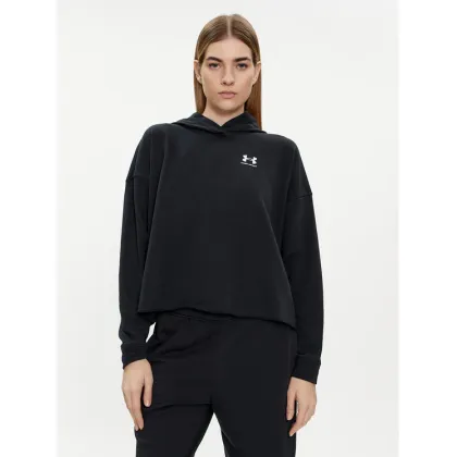 Zdjęcie Under Armour Bluza Ua Rival Terry Os Hoodie 1382736-001 Czarny Loose Fit