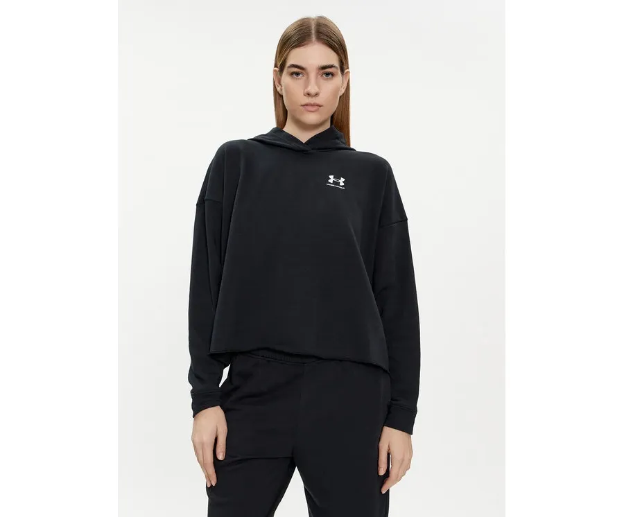 obrazek 1 Under Armour Bluza Ua Rival Terry Os Hoodie 1382736-001 Czarny Loose Fit